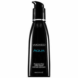 Wicked Aqua Fragrance Free Water Based Lubricant (60ml)