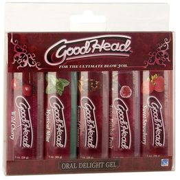 Doc Johnson Good Head Ultimate Blow Job Gel (Pack of 5)