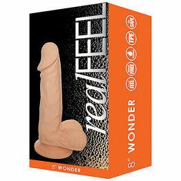 Loving Joy Real Feel 8 Inch Wonder Suction Cup Dong