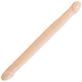 Doc Johnson Smooth Double Ended Dildo Natural 18 Inch