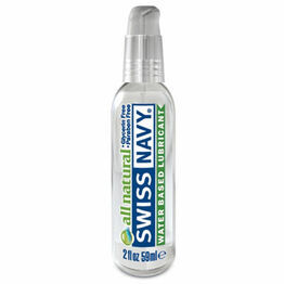 Swiss Navy All Natural Water Based Lubricant (59 ml)