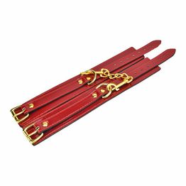 Bound to Please Red Ankle Cuffs alternative