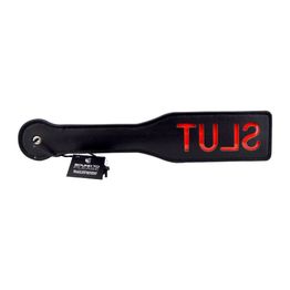 Bound to Please SLUT Spanking Paddle Black alternative