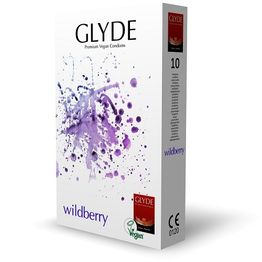 Glyde Ultra Wildberry Flavour Vegan Condoms 10 Pack alternative