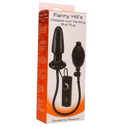 Inflatable Vibrating Butt Plug Black alternative
