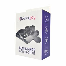Loving Joy Beginner's Bondage Kit Black (8 Piece) alternative