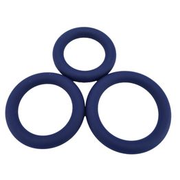 Loving Joy Thick Silicone Cock Rings 3 Pack alternative