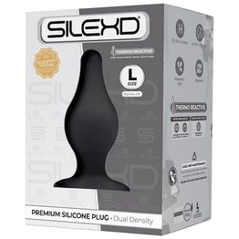 SilexD Dual Density Tapered Silicone Butt Plug Large alternative