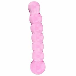 Spectrum Ribbed Glass Dildo alternative