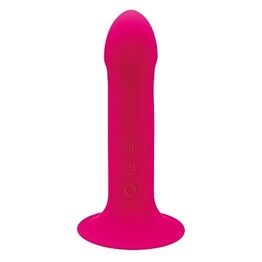 Adrien Lastic Dual Density Cushioned Core Vibrating Suction Cup Silicone Dildo 6.5 Inch