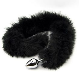 Furry Fantasy Black Panther Tail Butt Plug alternative