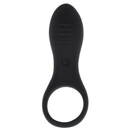 Loving Joy Rechargeable Silicone Vibrating Cock Ring alternative