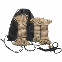 Doc Johnson Kink Bind And Tie Initiation 5 Piece Hemp Rope Kit