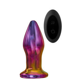 Dream Toys Glamour Glass Remote Control Butt Plug