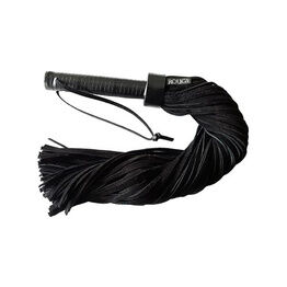 Rouge Garments Rouge Leather Handle Suede Flogger