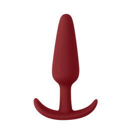 Shots Toys Beginners Size Slim Butt Plug Red