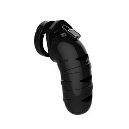 Shots Toys Man Cage 05 Male 5.5 Inch Black Chastity Cage
