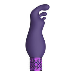 Shots Toys Royal Gems Exquisite Rechargeable Silicone Bullet Purple
