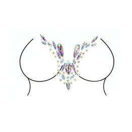 Shots Toys Le Desir Dazzling Deep-V Cleavage Bling Sticker