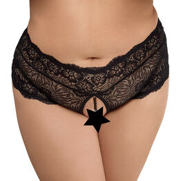 Cottelli Collection Cottelli Curves Panties With Pearl Chain