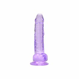 Loving Joy 7 Inch Dildo with Balls Purple alternative