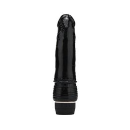 Loving Joy 7 inch Realistic Vibrator Black alternative
