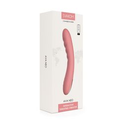 Svakom Ava Neo Interactive Thrusting Vibrator Pink alternative