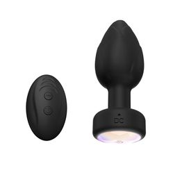 Toosh Remote Controlled Light Up Vibrating Butt Plug alternative