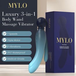 MYLO 3-in-1 Body Wand Massager Water alternative