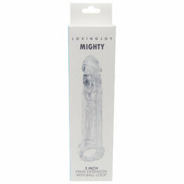 Loving Joy Mighty 3 Inch Penis Extension with Ball Loop