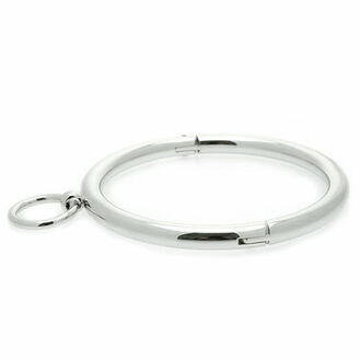Master Series Ladies Rolled Steel Collar With Ring