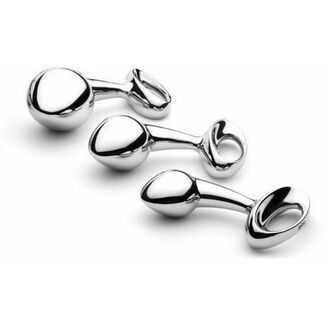 Njoy Pure Plugs Large Stainless Steel Butt Plug 4 Inch