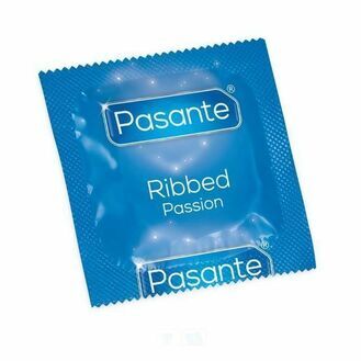 Pasante Ribbed Condoms