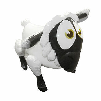 Lady Bah Bah Inflatable Sheep