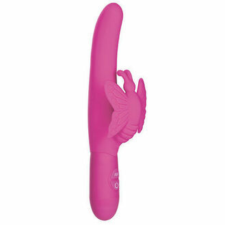 Posh 10 Function Silicone Fluttering Butterfly Vibe 9 Inch