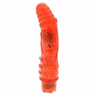 Love Vibes 10 Function Glitter GSpot Vibrator 8.5 Inch
