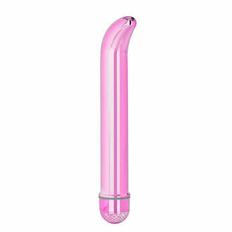 Metallic Pink Shimmer G Spot Vibrator 7.5 Inch