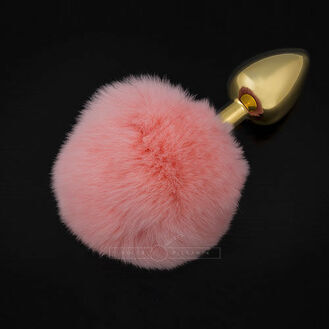 Dolce Piccante Jewellery Plug With Tail Small Pink 2.76 Inch