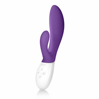 LELO Ina 2 Purple Rechargeable Rabbit Vibrator 9 Inch