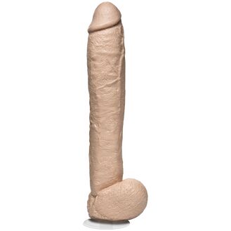 Doc Johnson Naturals Dong With Balls and Removable Suction Cup 12 Inch
