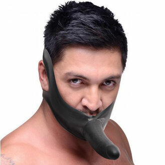 Master Series Face Strap On and Mouth Gag 5.5 Inch