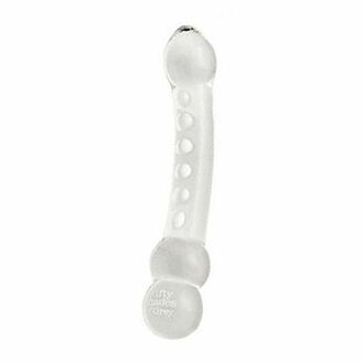 Fifty Shades of Grey Drive Me Crazy Glass Massage Wand 7.5 Inch