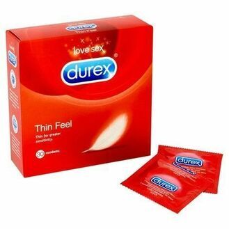 Durex Thin Feel Condoms (Box of 30)