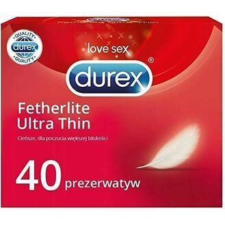 Durex Fetherlite Ultra Thin Box of 40 Condoms