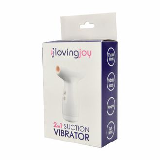 Loving Joy 2 in 1 Suction Vibrator alternative