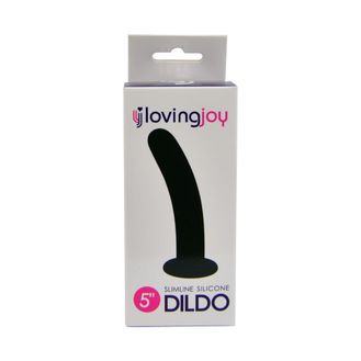 Loving Joy Slimline Silicone Dildo 5 Inch alternative