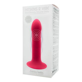 Adrien Lastic Dual Density Cushioned Core Vibrating Suction Cup Silicone Dildo 6.5 Inch alternative