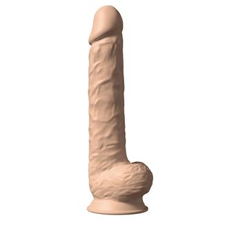 SilexD 15 inch Realistic Silicone Dual Density Dildo with Suction Cup with Balls alternative
