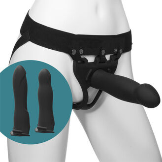 Doc Johnson Body Extensions Be Ready Hollow Strap On