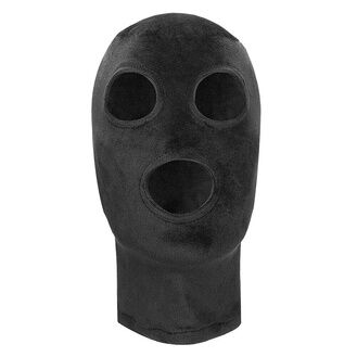 Shots Toys Ouch Velvet Mask With Eye And Mouth Opening